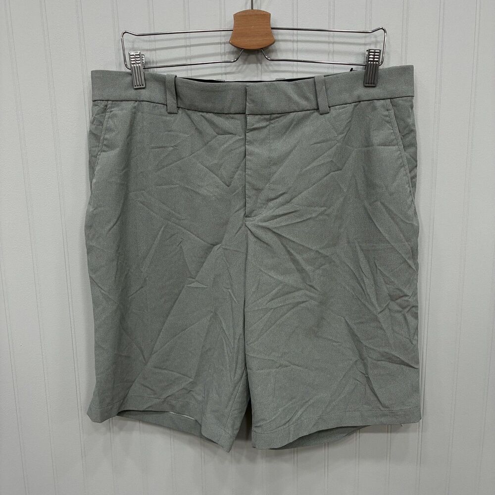 Nike Golf Men's W36 Gray Stretch Waist Moisture Wicking Dri-Fit Bermuda Shorts